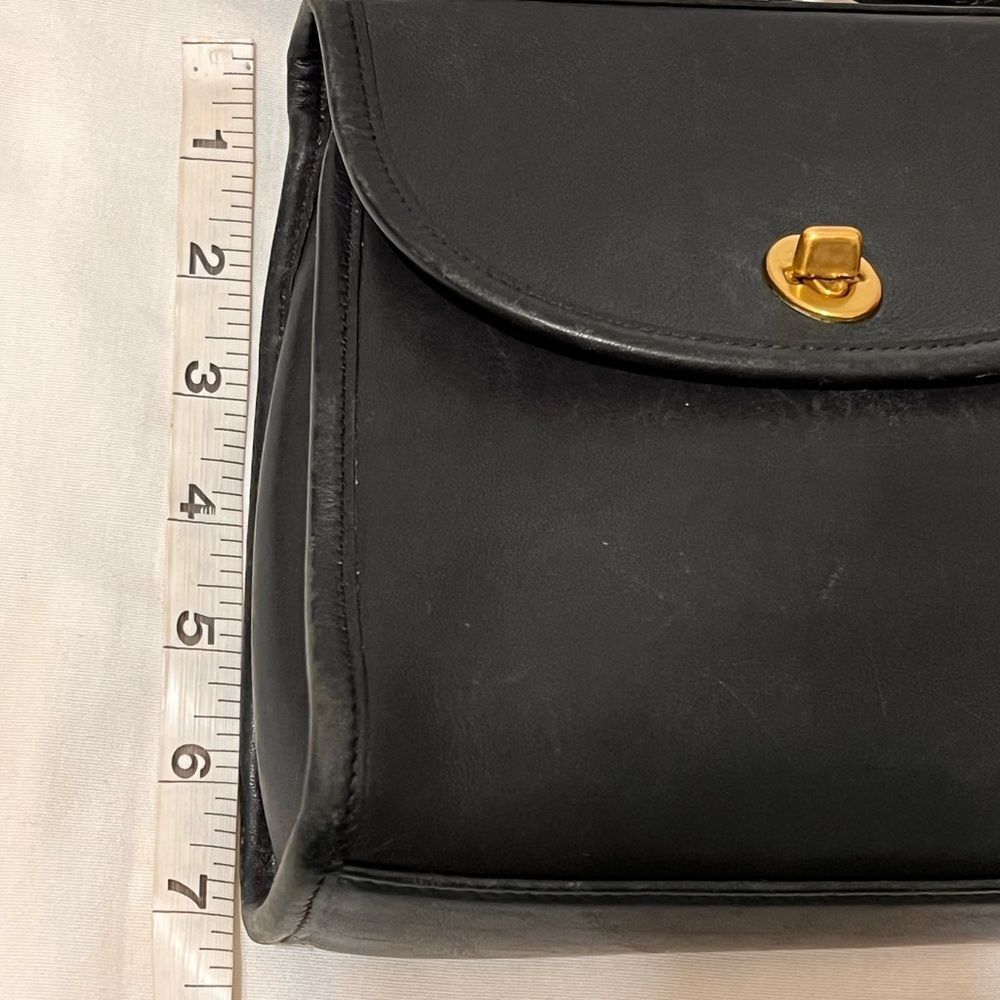 Vintage Coach Regina Top Handle Crossbody Bag 9983 Authentic - Picture 14 of 16